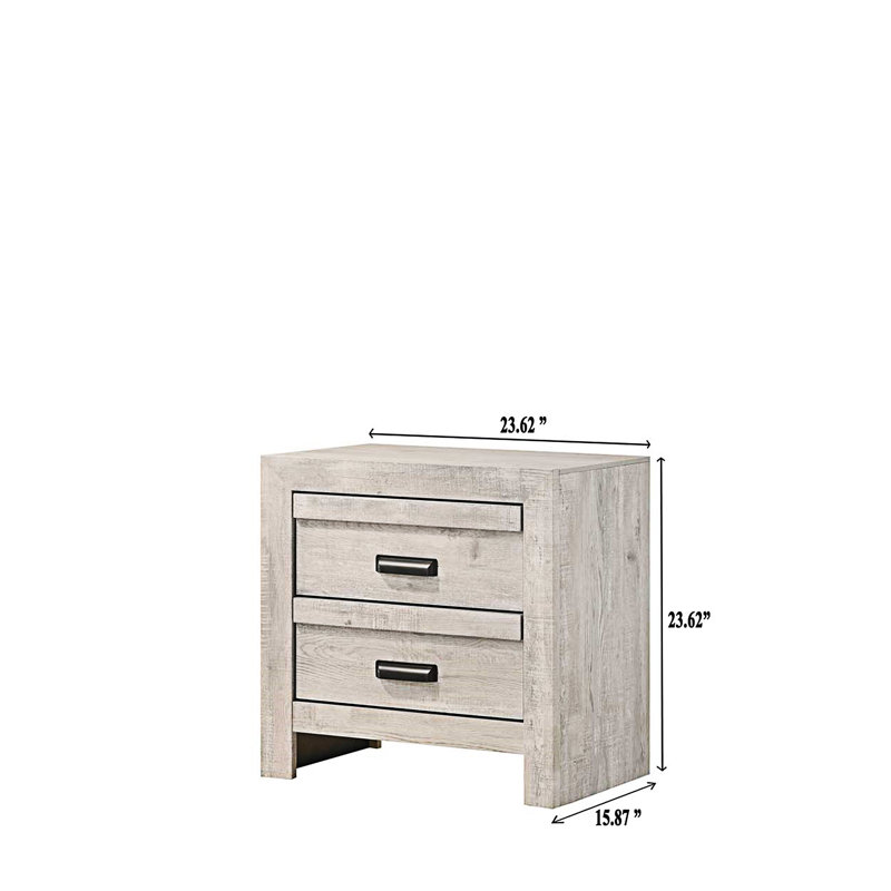 Nightstand Bedside Table With Drawer