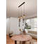 Cadi-Grace 3 - Light Black Kitchen Island Pendant-1801490190