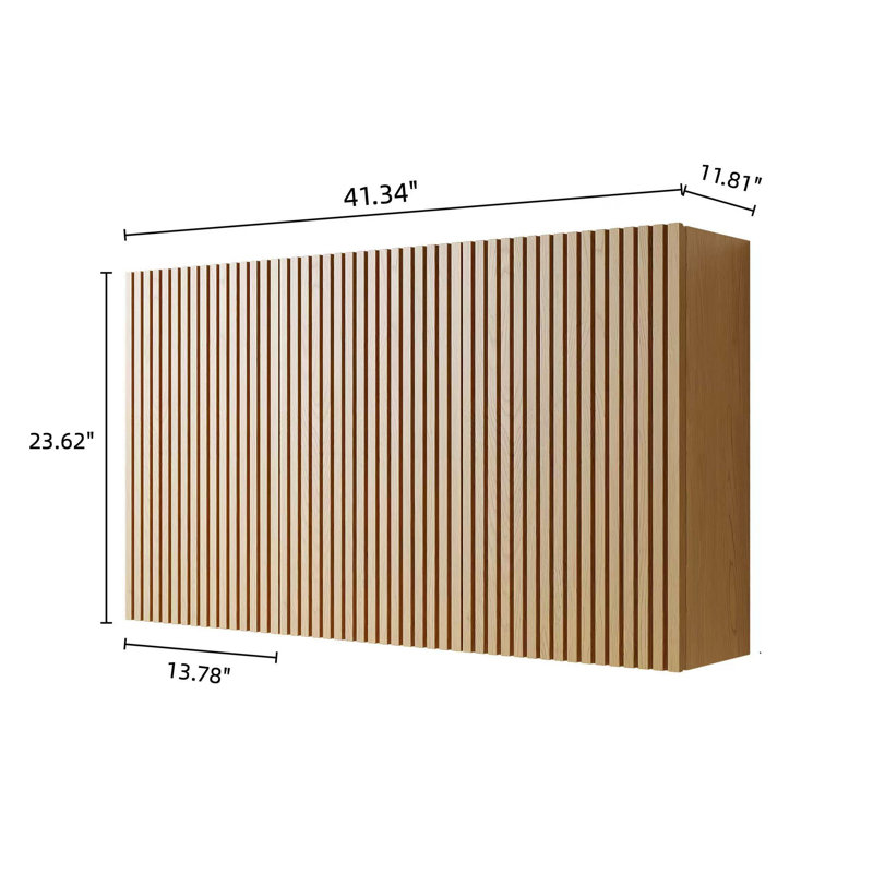 Armoire murale 41 "pour salle de bain, Chêne doré