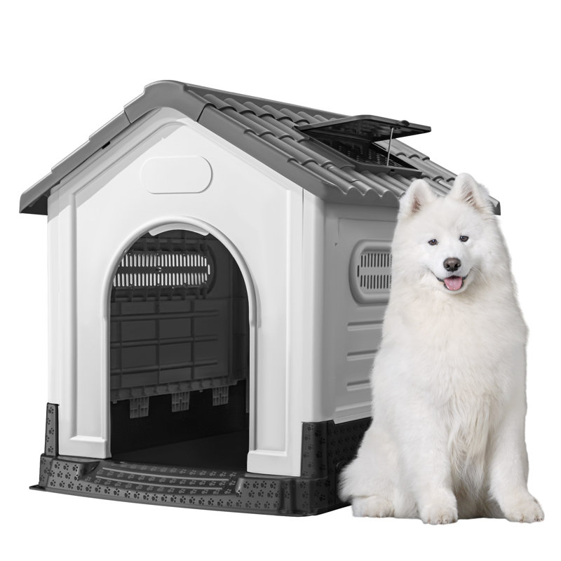 Niche pour chien Deroe, H 39,1 po x l 32,1 po x P 38,4 po