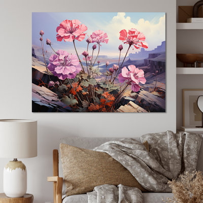 " Mountain Geraniums Flower Blossom "