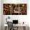 Fantasy & Sci-Fi, ensemble de 3 reproductions d'art sur toile Steampunk