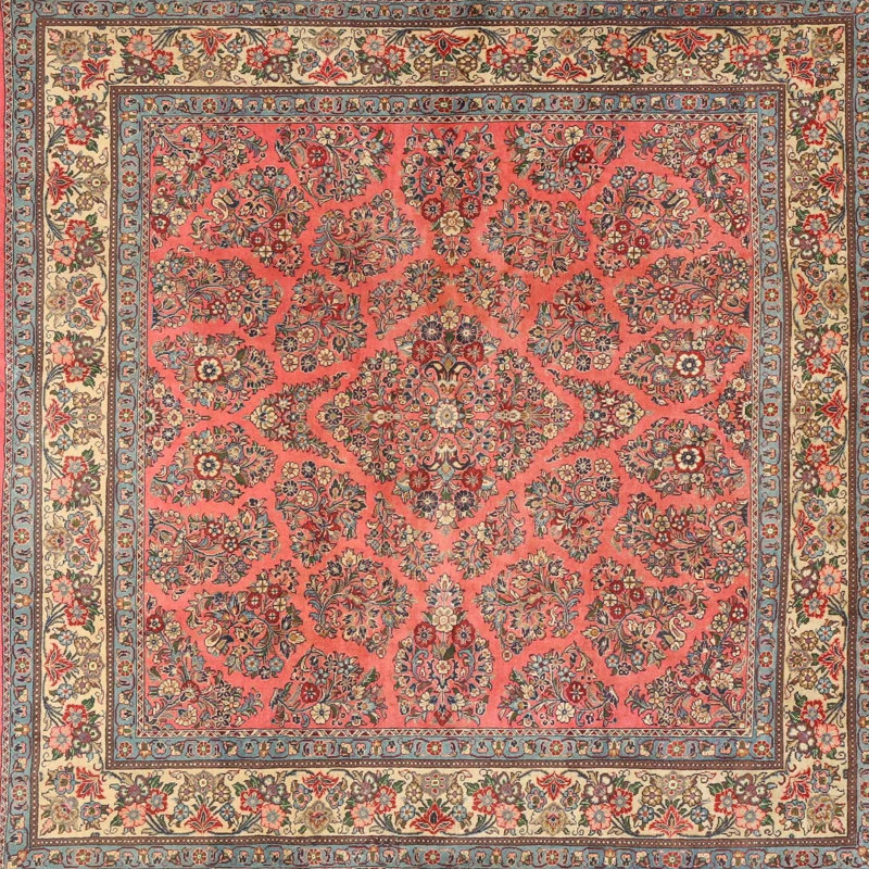 Paulikens Oriental Indoor Rug, Square 5'
