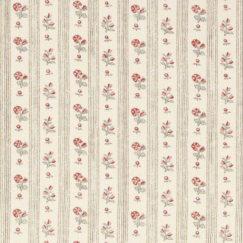 Tissu Cabanon, Rouge