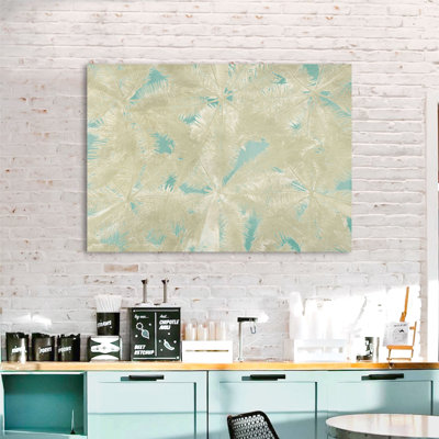 Palm Panel by Eve C. Grant - No Frame Print on Canvas