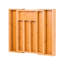Bamboo Rectangle Cutlery Tray