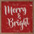 Merry And Bright Red-976028612