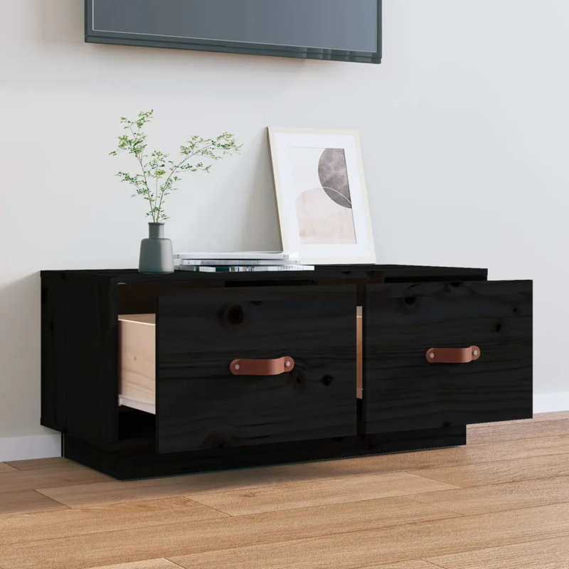 Kainyn Unfinished TV Stand for TVs up to 32", Black