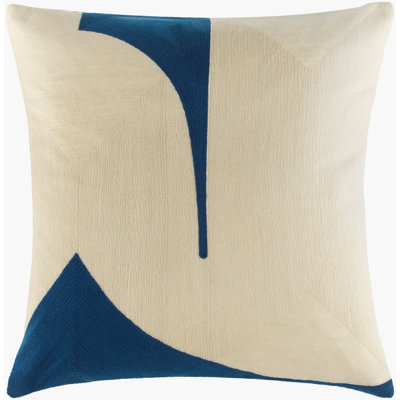 Embroidered Cotton Pillow Cover
