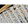Rubina 30" Six-Light Chandelier w/ Hand-Strung Crystal Strands