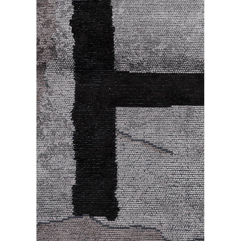 Rapture Abstract Area Rug, Rectangle 6'7" x 8'3"