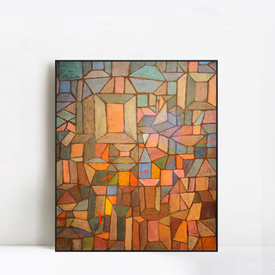 " The Way to the Citadel " by Paul Klee Print