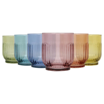 Tokyo Whisky Glasses - 330ml - Full Colour