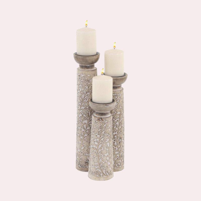 17.70'' H Tabletop Candlestick
