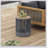 Outdoor Rattan Rope & Acacia Wood Side Table - Patio Balcony Furniture, Weather-Resistant, Rustic And Modern Design-1069659182