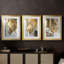 ABSTRACT Series CXV III - Impression sur mesure avec cadre de qualité supérieure - 3 pièces-1929217525-1929217521
