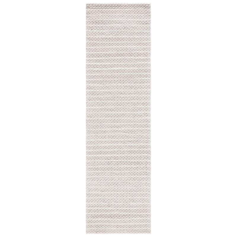 Tapis beige / ivoire Arloe, Tapis de couloir 2 pi 3 po x 8 pi