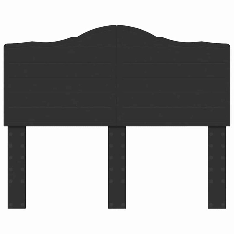 Headboard, EU Double - 135 x 200 cm, Black Oak