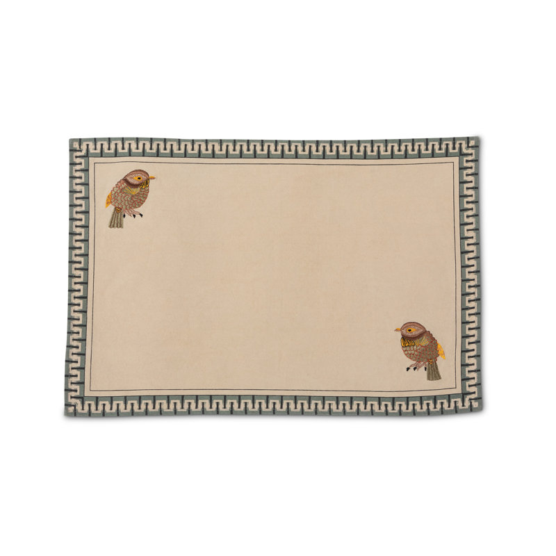 Rustic Modern 100% Cotton Rectangle Placemat