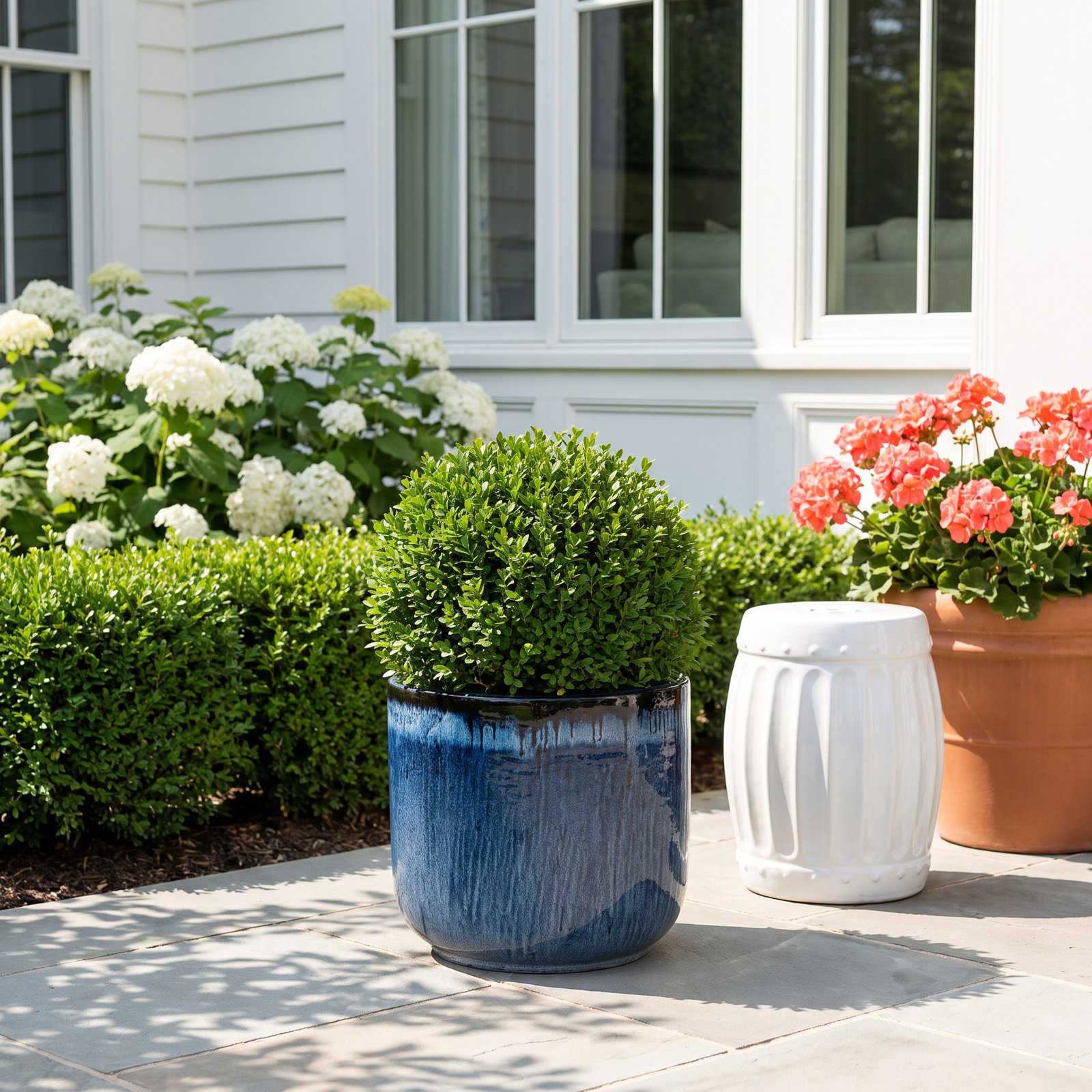 Jakayle Ceramic Pot Planter, 20" H x 20" W x 20" D