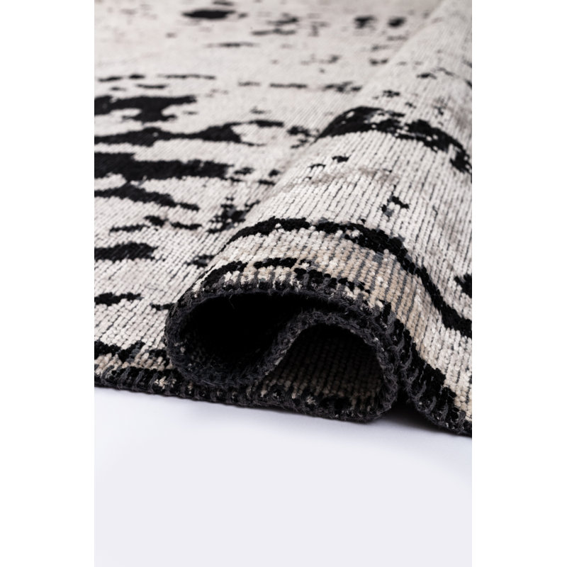 Tapis noir / gris Rapture, Rectangle 7 pi 10 po x 11 pi 2 po