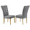 Ensemble de 2 chaises de salle à manger rembourrées Modern