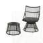 Chaise d'extérieur avec table d'appoint