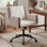 Chaise de bureau extra large rembourrée