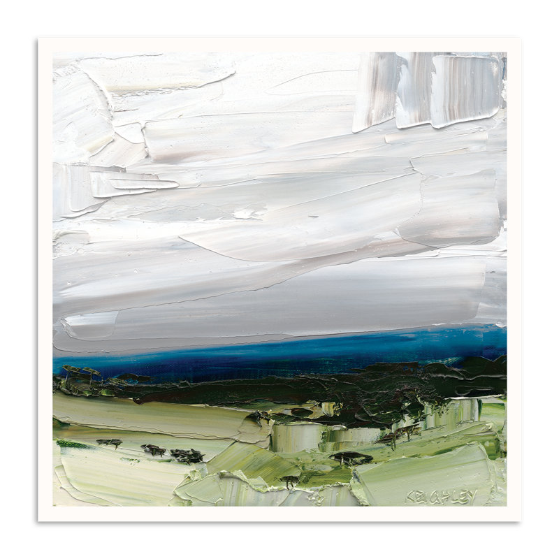 Roam Through the Green Hills 1 Piece Wall Art, 61cm H x 61cm W, No Frame
