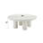 Loanna White Finish Coffee Table