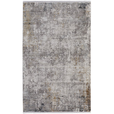 Viscose Abstract Indoor Rug