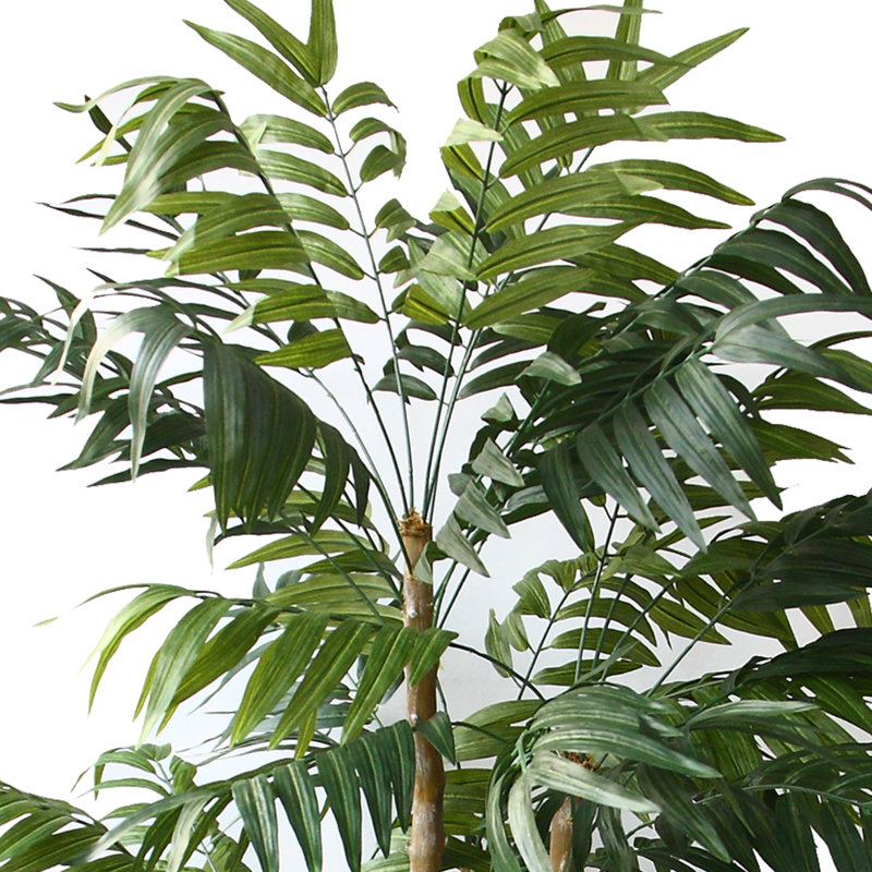 60" Tropical Palm Tree, Artificial Tropical Plant in Pot