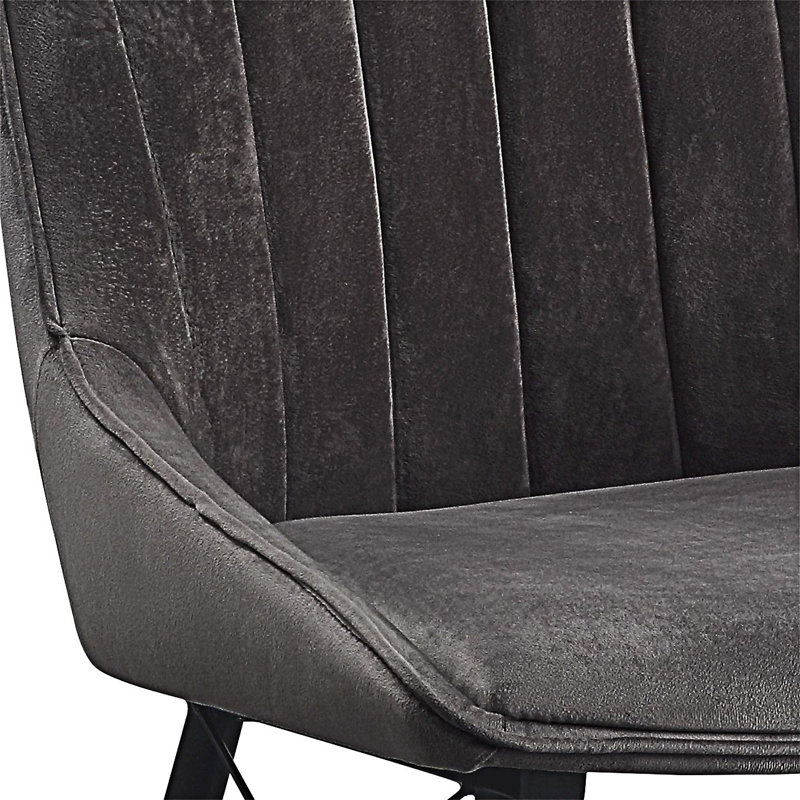 Chaise d'appoint rembourrée (ensemble de 2)