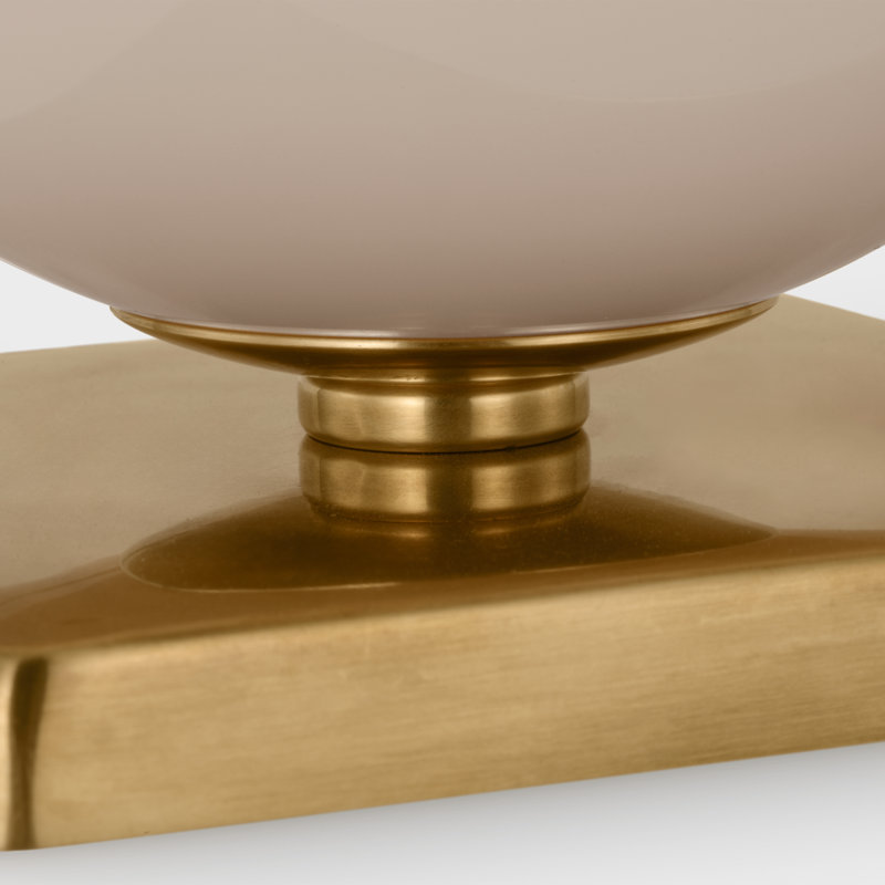 Elsie Table Lamp, Blush Painted Glass