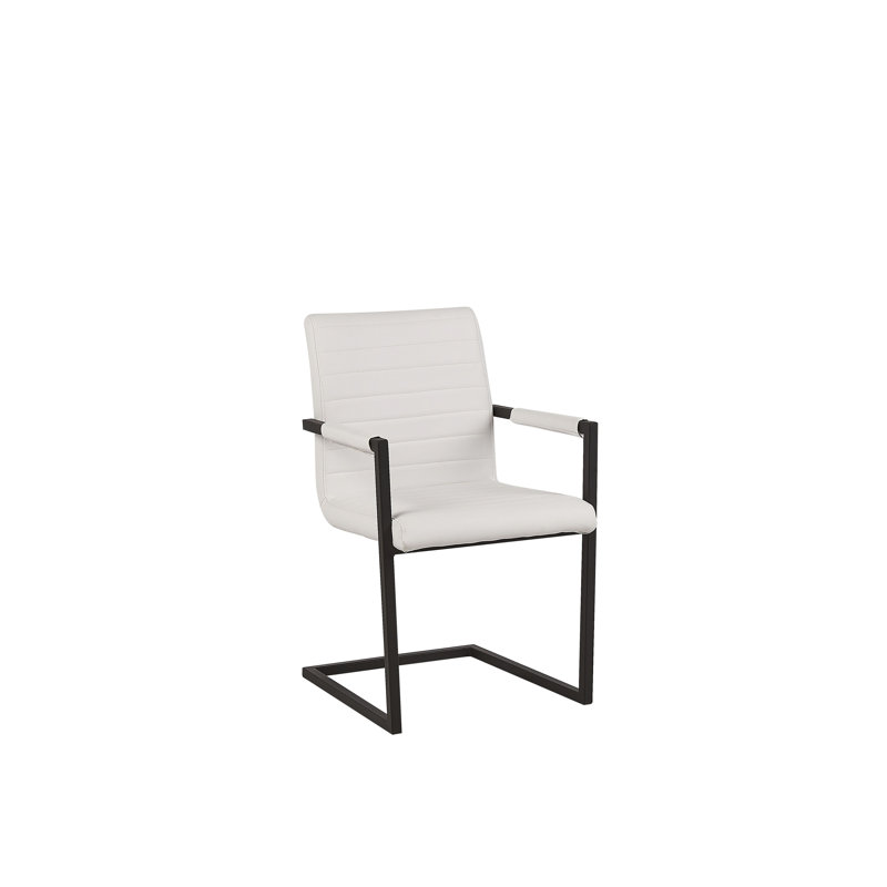 Nolette Upholstered Dining Chair, White