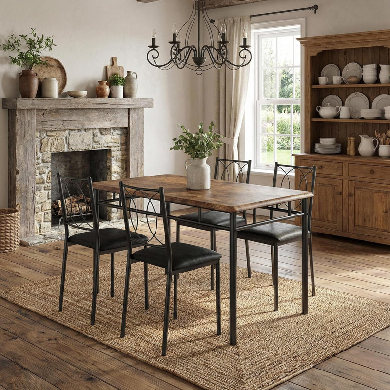 Chariot pour îlot de cuisine 47,2 po avec rallonge, tiroirs et tablettes, gris, Brun