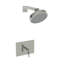Metro Balanced Pressure Shower Trim Set with Shower Head-1519188473