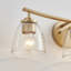 3-light Clear Glass Dimmable Vanity Light-1351623029