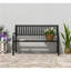 Banc de jardin extérieur, banc de patio