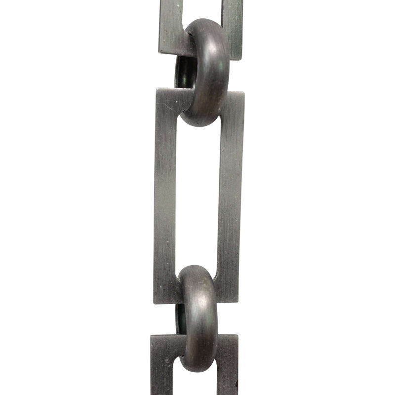 Bord non soudé ou chaîne cassée, Nickel antique