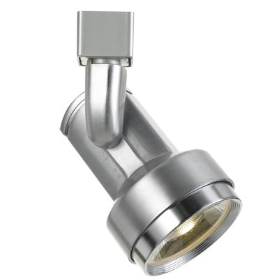Cal Lighting 17W Integrated LED Adjustable Track Head 1300 Lumens 3300K Dimmable 24-Degree Beam 6.2 H x 3.3 W x 4.8 D