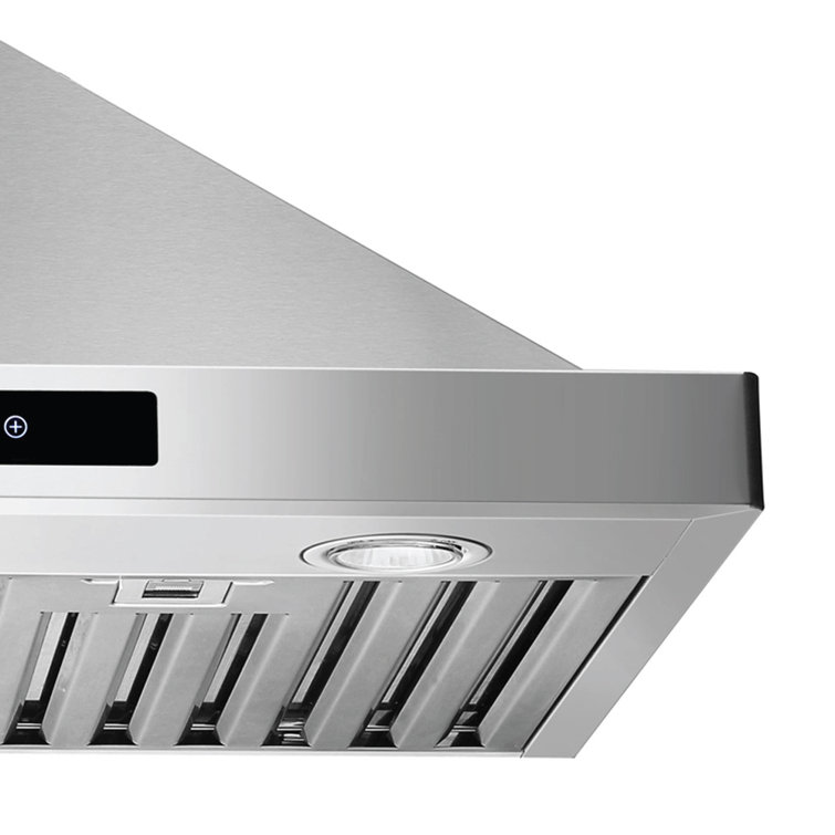 Cavaliere 30 462 Cubic Feet Per Minute Convertible Wall Mount Range Hood  with Light Included u0026 Reviews - Wayfair Canada
