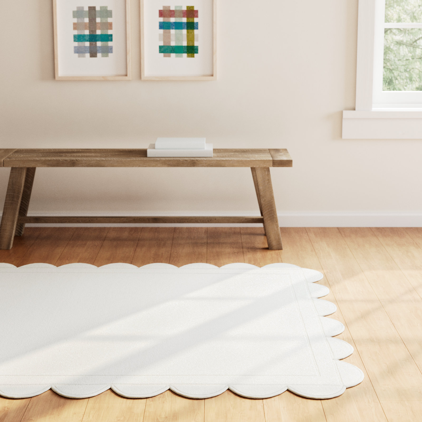 Harwich Hand-Loomed Wool Rug, Novelty 5'7" x 6'