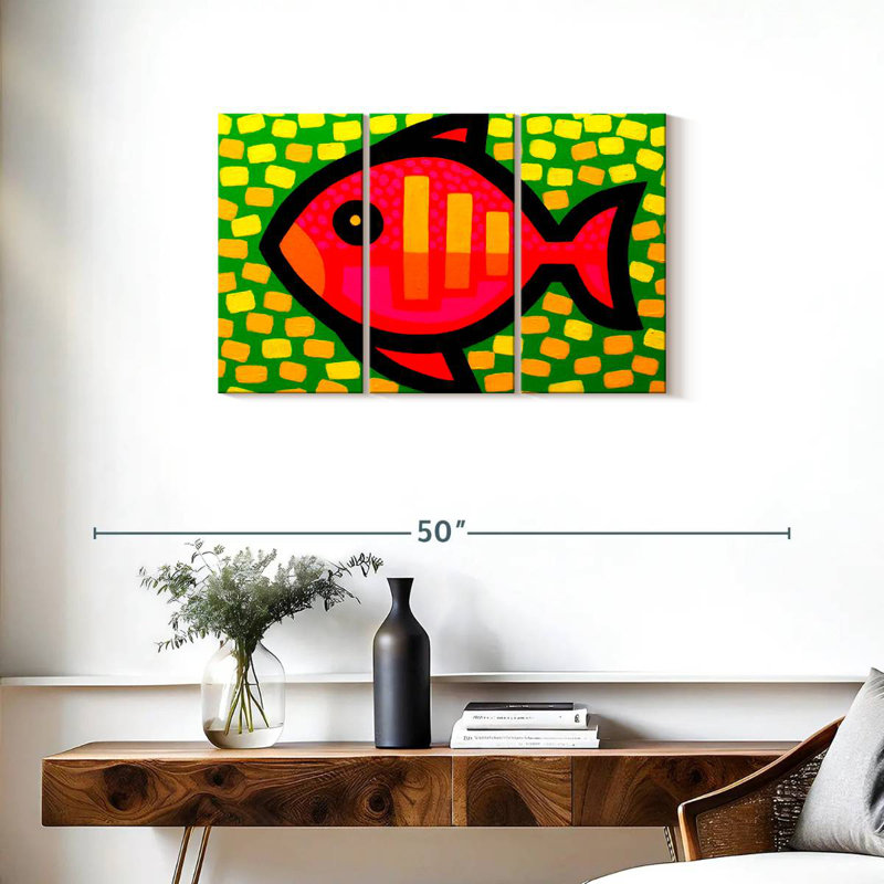 Brampt Big Fish, 20" H x 33" W