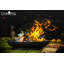 Round Steel Wood Burning Smokeless Fire Pit