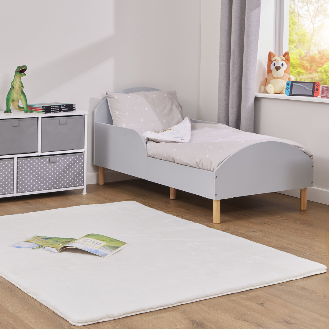 Kids Grey Toddler Bed