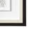 Custom Abstract Logic III by June Vess a Framed Art Print Matted under Glass