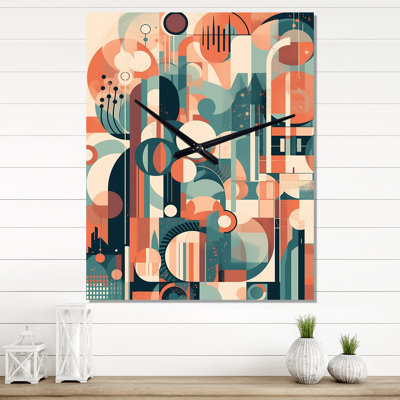 Jakaylin - Très grandes horloges murales modernes Mid-Century