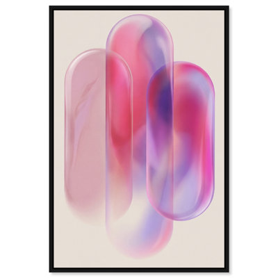Pink Topaz Gradient Print by Oliver Gal