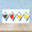 50cm W x 100cm L Glass Peel and Stick Panel